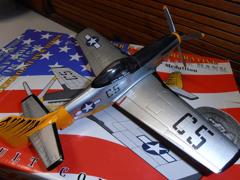 P-51 D Mustang flown by Capt Bill Rule 1/48 scale by Spec Cast - Click Image to Close